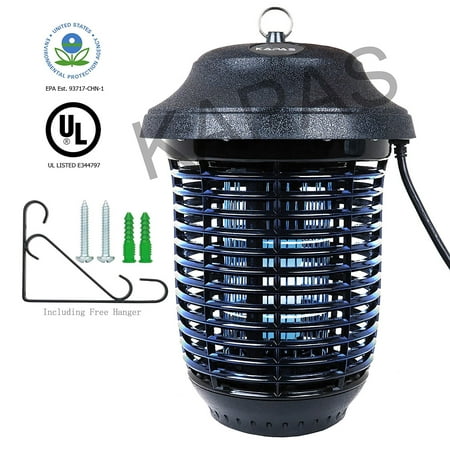 Outdoor Electric Insect Zapper with Hanger, Kapas 40W Outdoor Bug