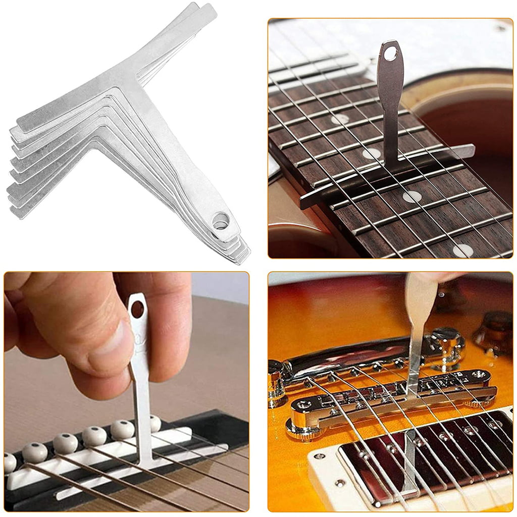 Kit d'outils de maintenance de réparation de guitare 42 Pcs, kit complet de  configuration de guitare en acier inoxydable Outils de réparation pour  guitare ukulélé basse mandoline banjo