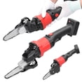 thumbnail image 2 of Riwcyla Angle Grinder Refit Chainsaw Conversion Kit 4 Inch Chainsaw Bracket Set Change Angle Grinder into Chain Saws Tool Set Multifunction Woodworking Power Tool, 2 of 6