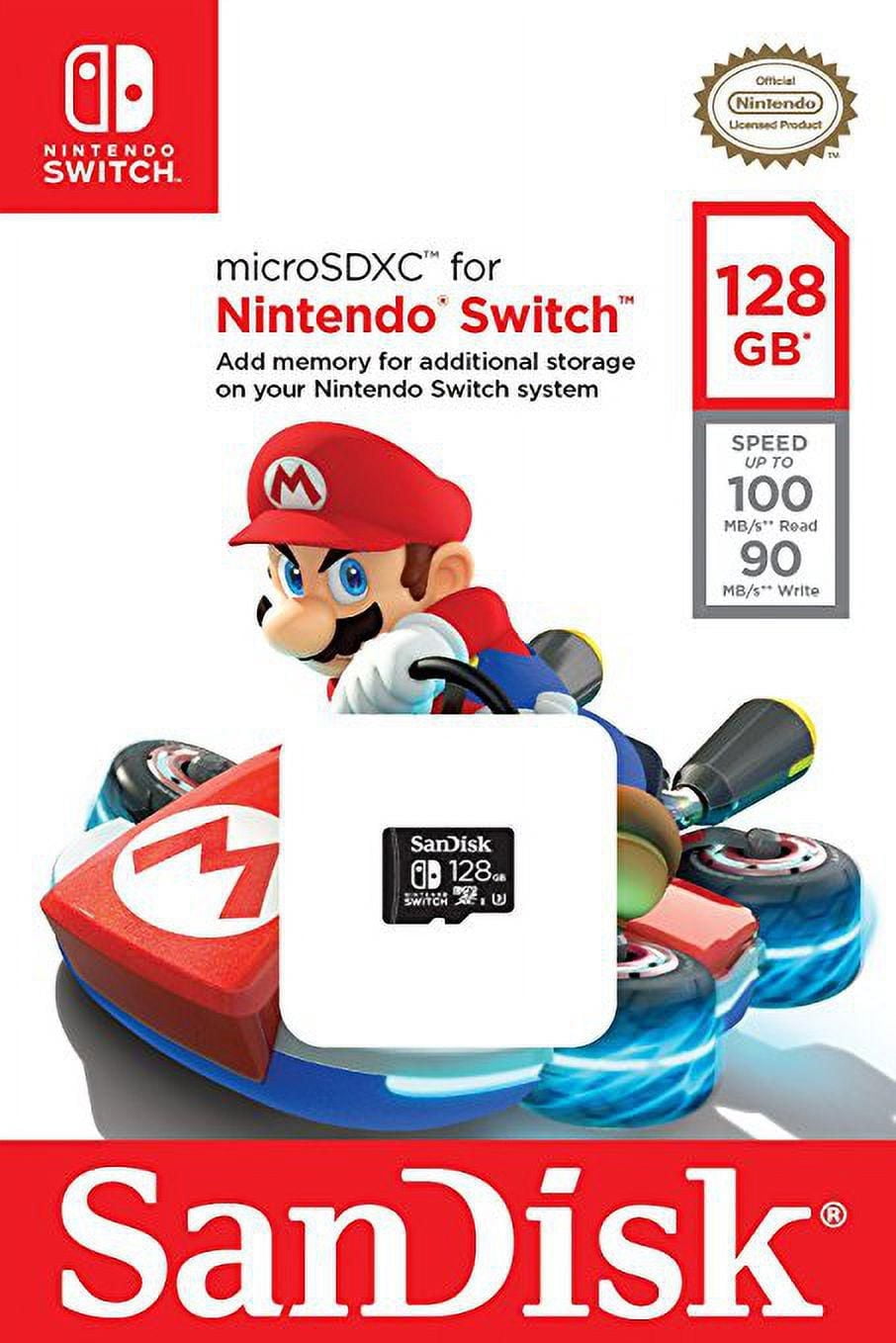 SanDisk 128GB Microsdxc UHS-I Card for Nintendo Switch - SDSQXAT