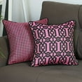 thumbnail image 3 of 17"x 17" Jacquard Lily Decorative Throw Cover Pillow, 3 of 10