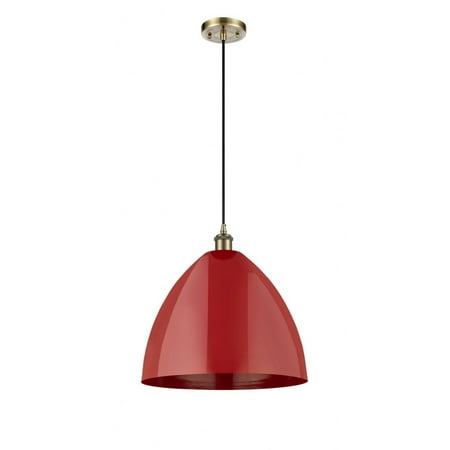 

Innovations Lighting - Plymouth Dome - 1 Light Cord Hung Mini Pendant In