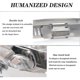 thumbnail image 4 of 4 Pcs Hose Clips Worm Drive Pipes Hose Clamps Adjustable 27-51mm Range Stainless Steel Hose Clip Rust Resistant Duct Clamp, 4 of 5