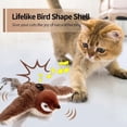 thumbnail image 2 of Electronic Interactive Flying Bird Cat Toy Hanging Pet Fluttering Wings Sparrow, 2 of 5