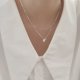 thumbnail image 3 of Nearawing Elegant Pearl Necklace for Women -White Gold Chain Layered Necklace for Women Pearl Pendant Necklace, 3 of 5