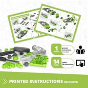Engino- Creative Builder STEM Toys, 15 Multimodel Set, Engineering Kit 6+