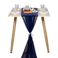 thumbnail image 4 of Fiudx Bandera de Mesa de Gasa, Elegante Decoración para Bodas, Tela Suave y Ligera, Versátil para Fiestas, Perfecta para Decoración de Hogar y Hotel, Disponible En Varios Colores, Tamaño 70 X 300 Cm., 4 of 6