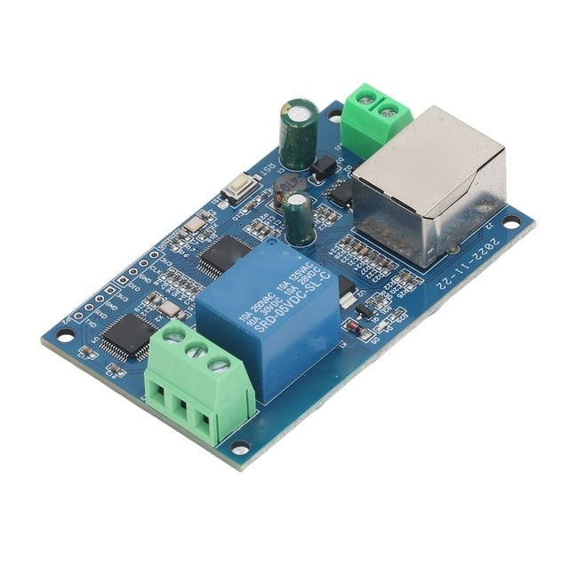 Ethernet Relay Module,Network Relay Module RTU Electronic Components Network Relay Module Rugged and Tough