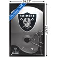 thumbnail image 3 of NFL Las Vegas Raiders – Logo 20 Wall Poster, 22.375" x 34", Framed, 3 of 4
