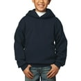 thumbnail image 4 of Youth Premium Pullover Hoodie Kid's Heavyweight Sweatshirt Long Sleeve Kangaroo Pocket Top Sweater, 4 of 6