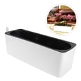 thumbnail image 2 of Miangastore White Durable PP Material Automatic Water Absorption Plant Pot with RealTime Water Level Indicator for Gardening Use 1 Set, 2 of 8