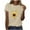 A Beige, variant on Lumivie Summer Tops For Women 2025 V Neck White Tshirts Shirts For Women Cotton Blend Women'S Blouses & Button-Down Shirts Petite Womens Graphic T Shirts Vintage Cotton