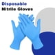 thumbnail image 5 of Guantes de nitrilo azules desechables, resistentes al agua, duraderos, para tatuajes, uñas, mascotas, baño, herramientas de limpieza del hogar, 50/100 unidades, 5 of 5