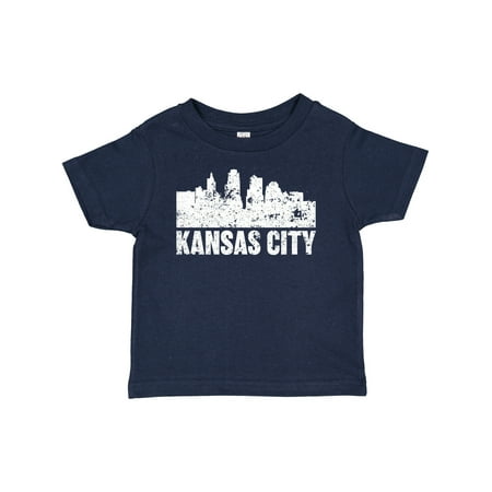 

Inktastic Kansas City Skyline Grunge Gift Baby Boy or Baby Girl T-Shirt