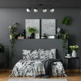 thumbnail image 4 of Globe Electric Bari 4-Light Matte Black Track Lighting with Antique Brass Accents and Frosted Glass Shades, Bulbs Included, 59509, 4 of 5