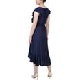 thumbnail image 2 of NY Collection Womens Petites Ruffled Hi-Low Midi Dress, 2 of 2