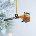 thumbnail image 3 of Custom Leaf Blowers Christmas Light Ornament, Leaf Blowers Ornament Decor, Lawn Mowers Hanging Tree Ornament, Agricultural Xmas Ornament, Farmer Ornament, Christmas Tree Decor (Acrylic, Style 4) -, 3 of 7