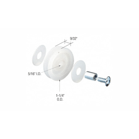 Nylon Center - CRL 1-1/4
