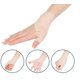 thumbnail image 5 of 12.8*6.8cm 1 par de soporte para muñeca y pulgar, Protector de guante de Gel de silicona para terapia magnética para túnel carpiano, 5 of 5