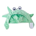 thumbnail image 3 of Gorro de gato, disfraz de gato, orejas de mascota, gorros cálidos para gatos y perros pequeños, pañuelo para la cabeza para fiestas. Verde, 3 of 9