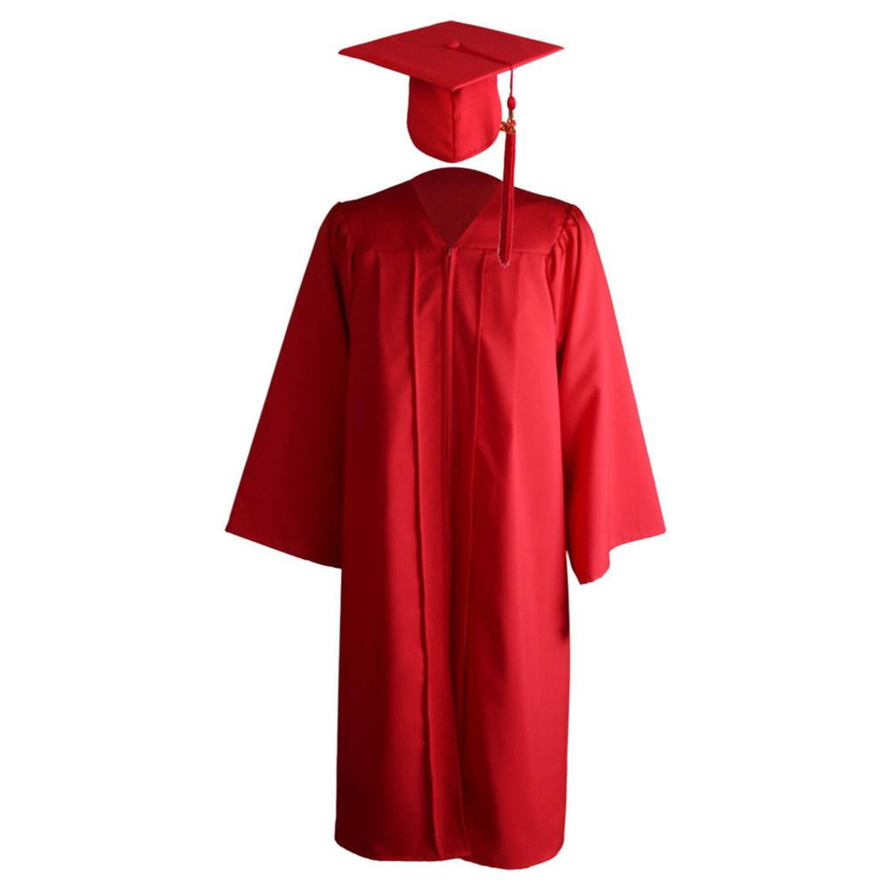 Graduation Gown College 2023 Graduation Cap Set Unisex Matte