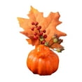 thumbnail image 3 of yotijay Halloween Pumpkin Statue Decoration Tabletop Ornament Birthday Gift Figurine for A, 3 of 9