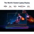 thumbnail image 3 of ROG Strix Scar 15 Gaming Laptop, 15.6" FHD IPS 300Hz 3ms Display, AMD Ryzen 9 5900HX, GeForce RTX 3080 130W Asus 32GB RAM, 1TB PCIe SSD, 3 of 7