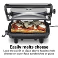 thumbnail image 5 of Hamilton Beach Panini Press Sandwichera gourmet, 5 of 5