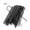 Black, variant on Gieenan 10Pieces Garden Stakes Galvanized Landscape for Staples U-Type Turf for Staples for Artificial Grass Rust Proof Sod Pins