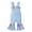Blue, variant on Overalls for Girls Floral Jumpsuit Flutter Sleeve Square Neck Wide Leg Rompers Shortalls for Toddler Girls Casual Jumpsuit for Girls Green,11-12 Years