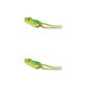 thumbnail image 4 of Greeniant Wobblers de rana artificiales, señuelos falsos de plástico de 11g, cebo de superficie, señuelo de pesca, anzuelos dobles, accesorios tipo5 2piezas, 4 of 6