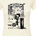 thumbnail image 3 of Pokémon - Pikachu Manga - Juniors Fitted Graphic T-Shirt, 3 of 5