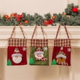 thumbnail image 5 of Christmas for Gift Bag Cute Christmas Party Favor Wrapping Pouch Bag for New Year Gift Packaging Christmas Tote Gift Bag, 5 of 5