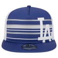 thumbnail image 2 of Men's New Era  Royal Los Angeles Dodgers 9FIFTY A-Frame Trucker Snapback Hat, 2 of 6