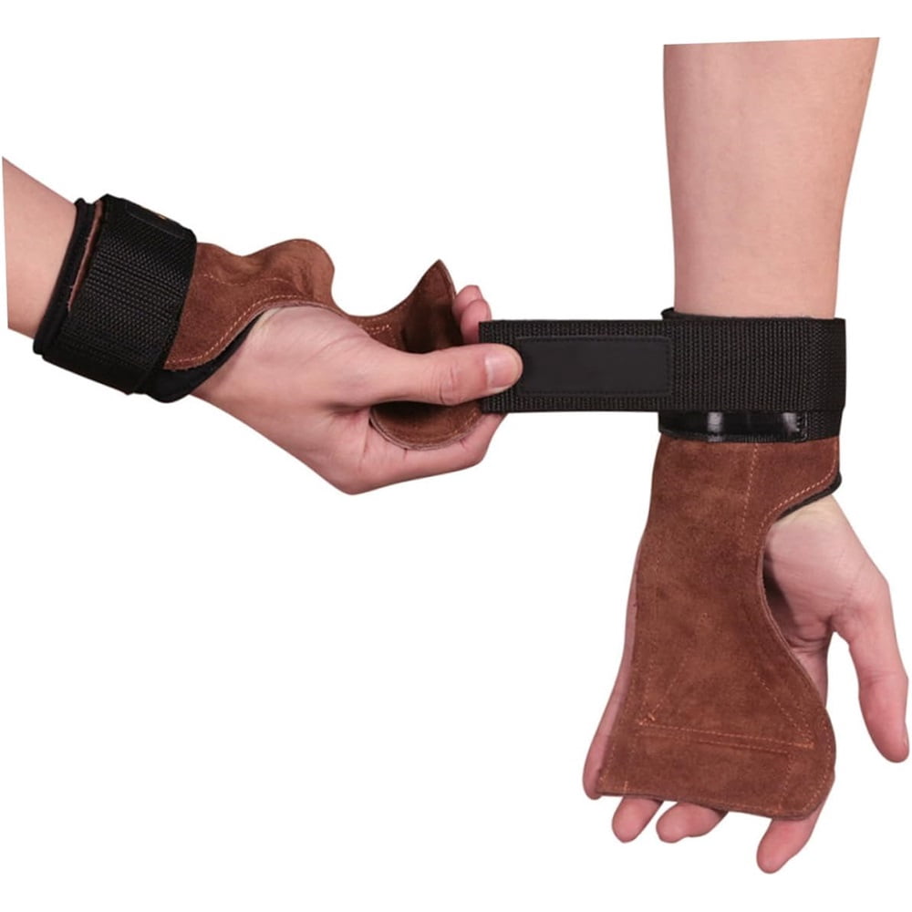 Powerlifting Wrist Wrap Pull Up Exercise Fitness Strap Weight Lifting Strap Padded Grip Wrist（2PCS)