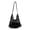 Black, variant on Contemporary Woven Handbag Summer 2025 Hollow out Pattern Soft Shoulder Bag Comfortable Strap Multipurpose Carryall