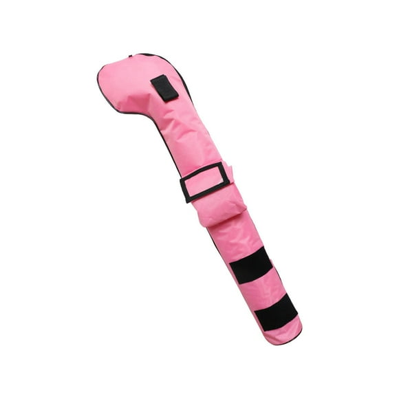 Almencla Golf Club Bag Carrying with Shoulder Strap Golf Bag for Range Training Women Pink