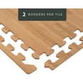 thumbnail image 3 of 3/8 Inch Thick Printed Foam Tiles, Premium Wood Grain Interlocking Foam Floor Mats, Anti-Fatigue Flooring, 3 of 6