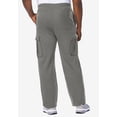 thumbnail image 4 of KingSize Men's Big & Tall Fleece Cargo Sweatpants, 4 of 6