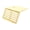 Ayellow, variant on Slide In Mahjong Card Holder Rack ABS Mahjong Card Tray Stand Fits Poker Board Game Table Games Anti Peeping Structure