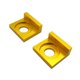 thumbnail image 3 of Tensor del ajustador de cadena Yotijar Bloque de Aleación CNC 15mm 110CC 125CC Oro, 3 of 6