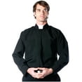 thumbnail image 2 of Underwraps Mens Priest Long Sleeve Shirt Halloween Costume - 2XL, 2 of 2