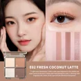 thumbnail image 1 of Heallor Liangni Shike puede ser un disco de sombra de ojos de cuatro colores con color mate, delicado, de larga duración, MicroFlash natural y, 1 of 5