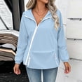 thumbnail image 2 of ATOYSOY Womens Rain Jackets Waterproof Windbreaker Jackets light Portable Rain Coat, 2 of 9