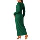thumbnail image 3 of Vestido de cóctel maxi de punto de otoño con cuello redondo y manga larga de INSPIRE CHIC, 3 of 5
