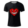 thumbnail image 4 of Blusas y camisas de manga corta y cuello redondo para hombre. Blusas/camisetas de manga corta con cuello redondo y estampado de Halloween para hombre. Blusa para hombre., 4 of 4