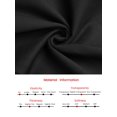thumbnail image 5 of DARING DIVA Contrast Color Short Sleeve Work Pencil Dress S Black, 5 of 6
