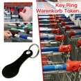 thumbnail image 4 of Fichas de compras Cadenas Accesorios Llaveros Decoración Llavero de aleación de aluminio de metal (6 piezas), 4 of 5