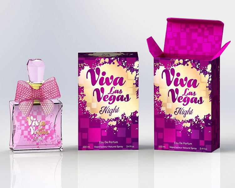 landmænd At forurene Skærm VIVA LAS VEGAS NIGHT women's designer 3.4 oz perfume spray - Walmart.com