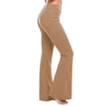thumbnail image 2 of Zormilly Yoga Pants Women Winter Fleece Lined Elastic High Waisted Flare Pants with Pockets Stretchy Soft Sport Pants, S-2XL, 2 of 8